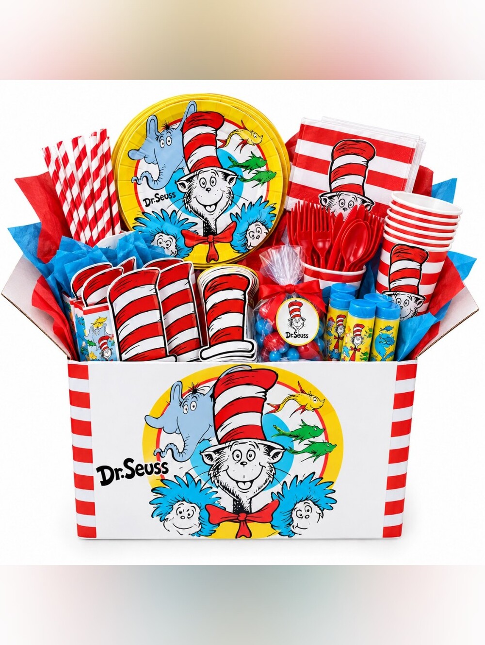 Dr. Seuss Cat in the Hat Party In A Box!